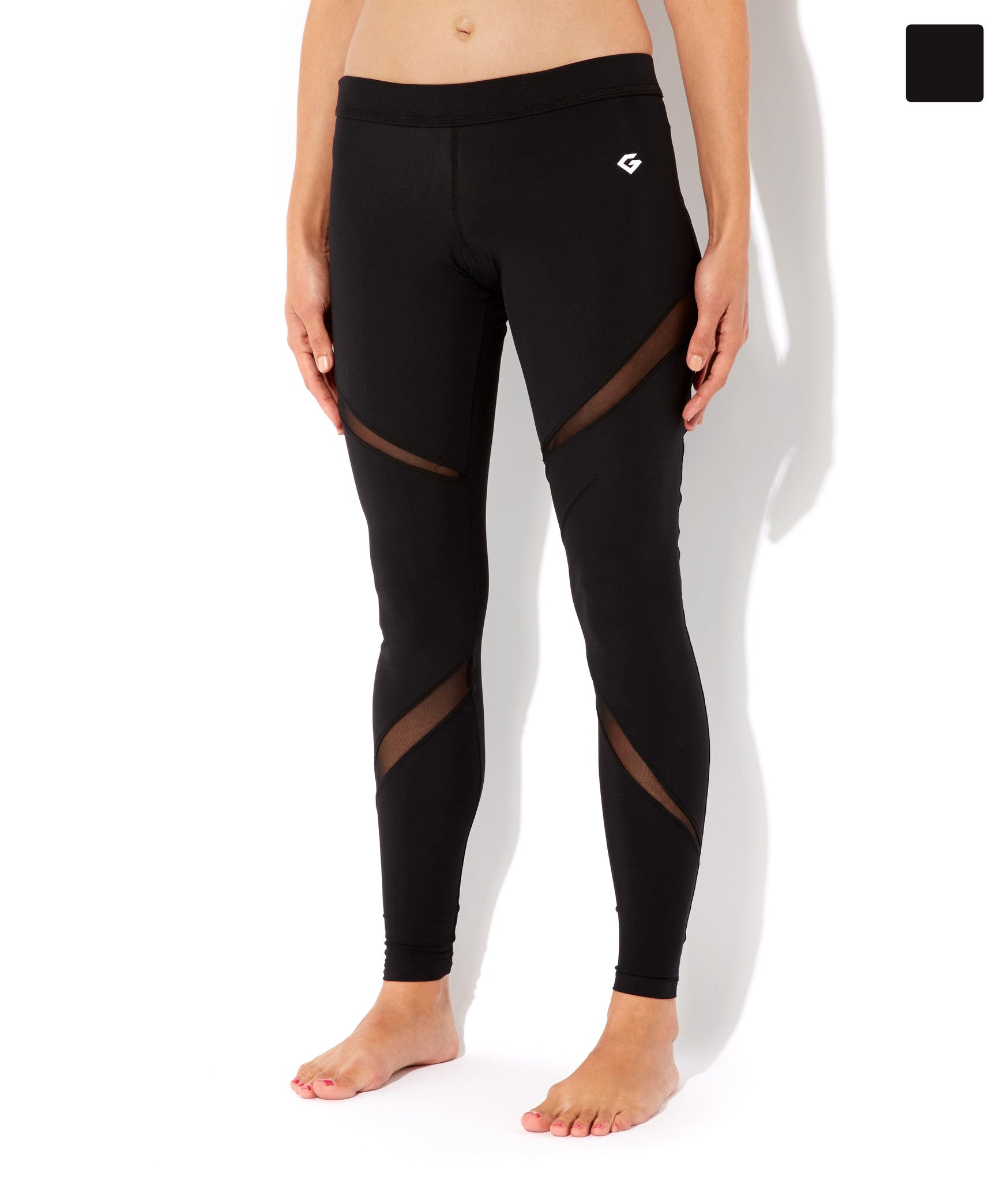 Leggings with 2025 diamond logo